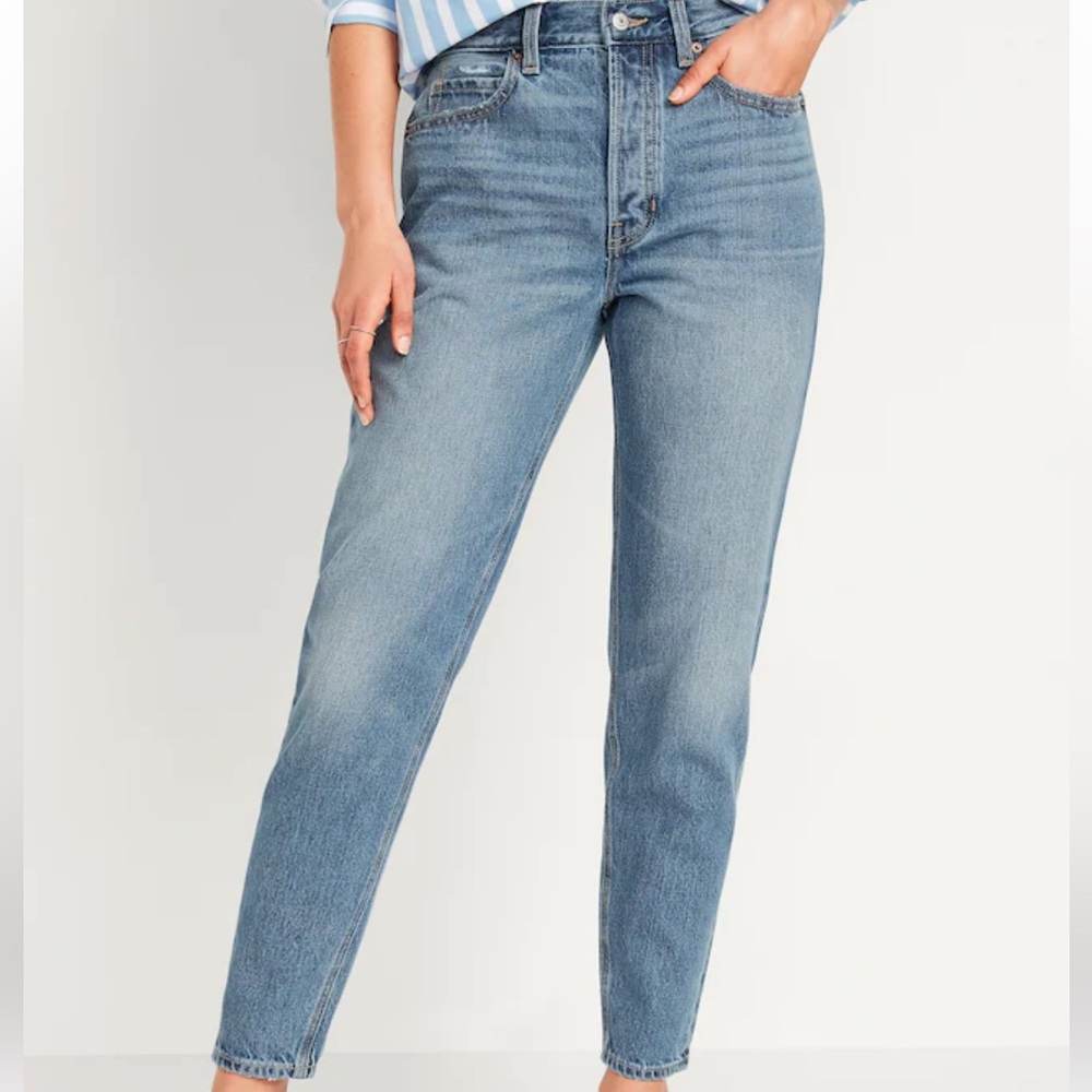 Slouchy Taper High Rise Jeans